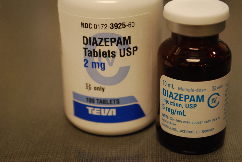diazepam antidote