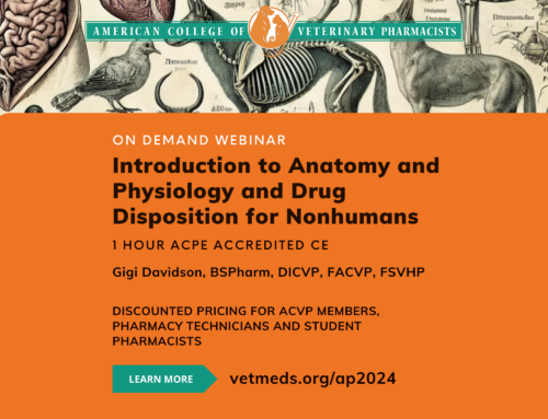 Introduction to Anatomy and Physiology and Drug Disposition for Nonhumans—ON-DEMAND