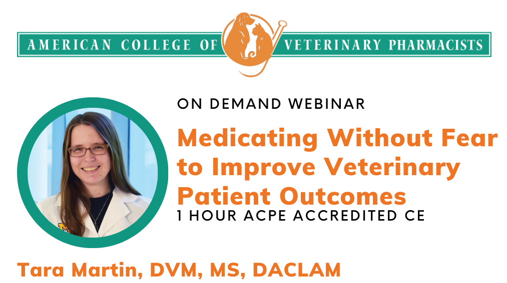 Medicating Without Fear to Improve Veterinary Patient Outcomes — OD Graphic