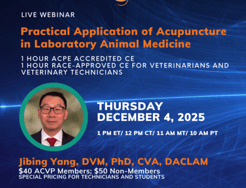 Veterinary Acupuncture Continuing Education Webinar | ACVP
