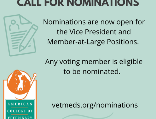 2026 ACVP Board Nominations: Shape the Future of Veterinary Pharmacy