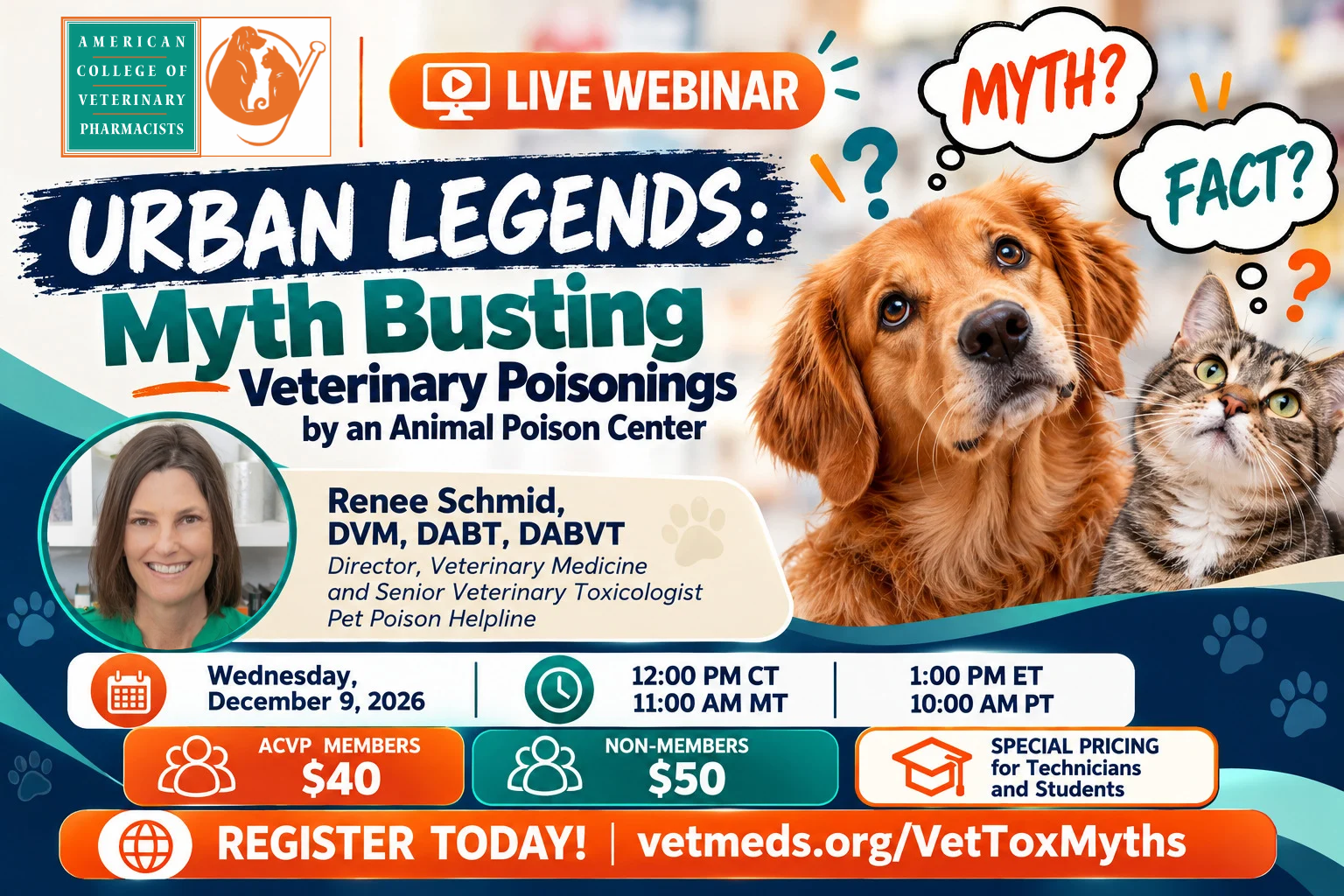 December 9th ACVP Webinar Graphic